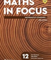 Maths in Focus Standard 1 Yr 12 NSW 3rd Edition Publ Nov 2026   NEW FOR 2027